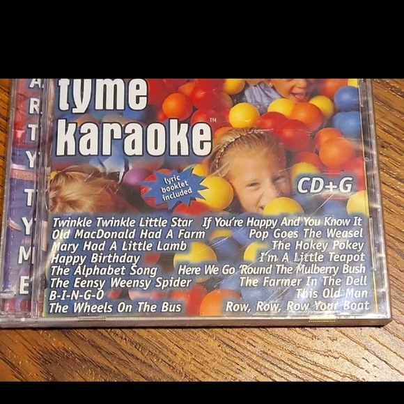 Party Tyme Karaoke - Kids Songs [2003, CD+G] sealed in package - Picture 2 of 3